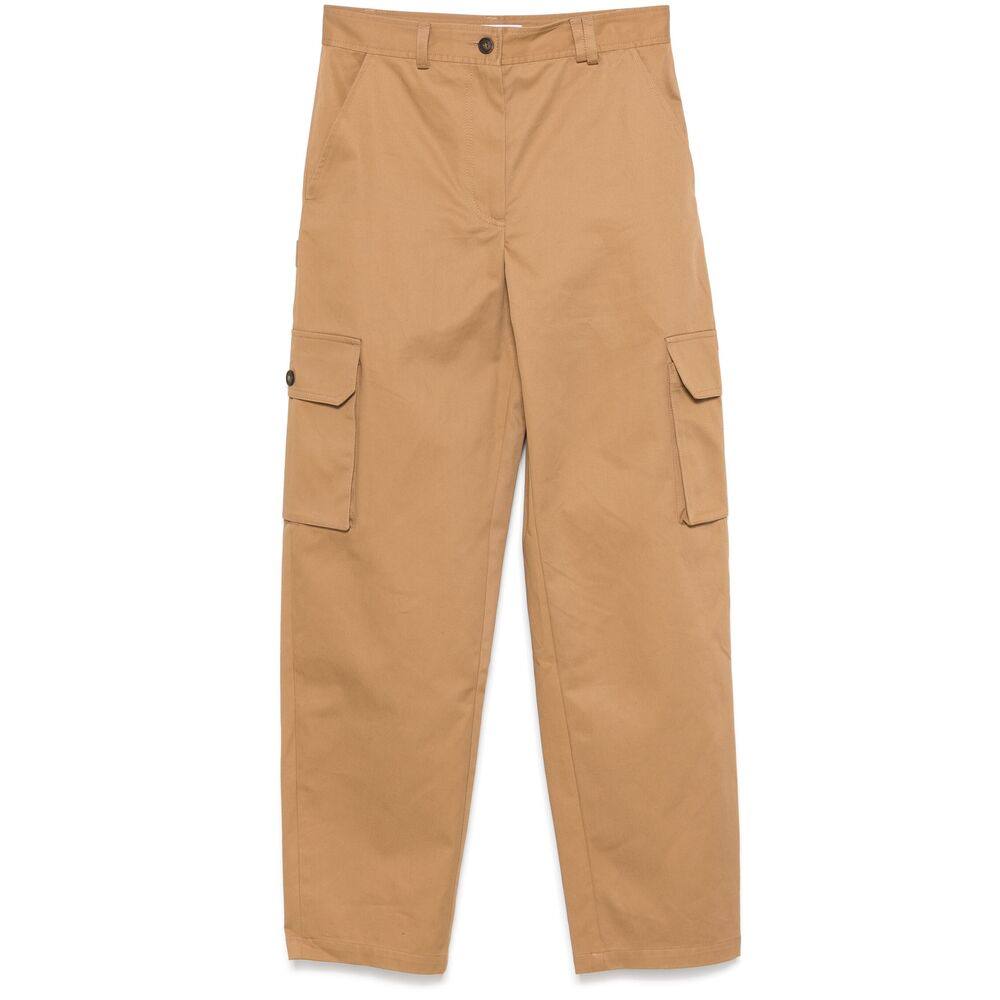 Maison Kitsuné Logo-embroidered Chinos