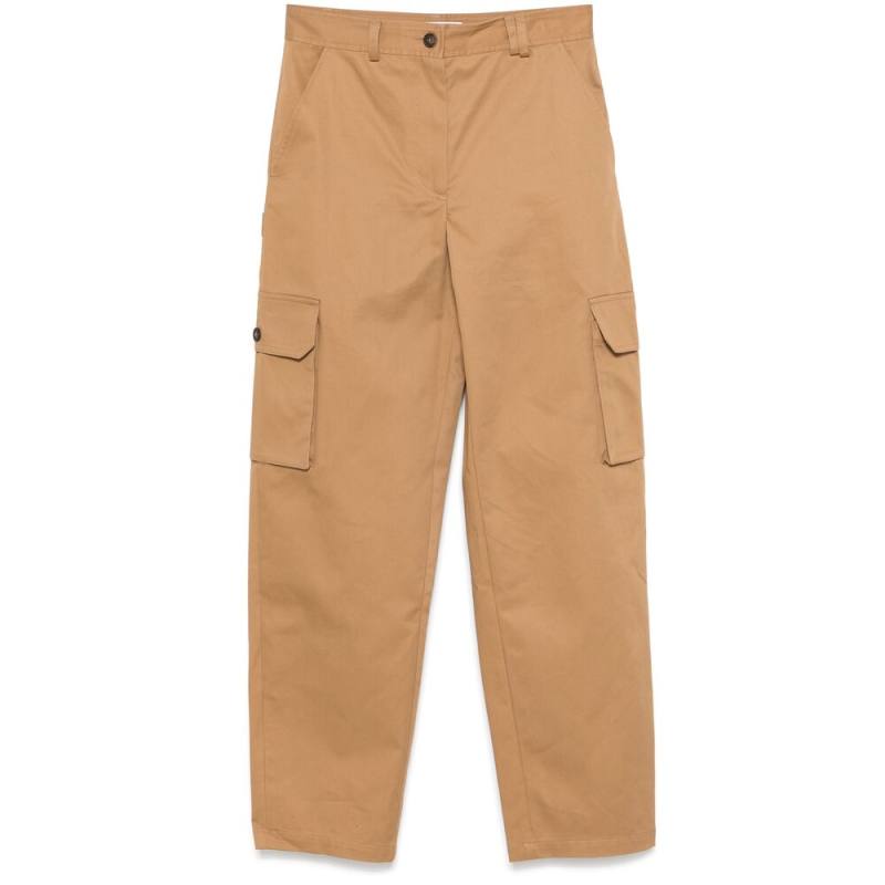 Maison Kitsuné Logo-embroidered Chinos
