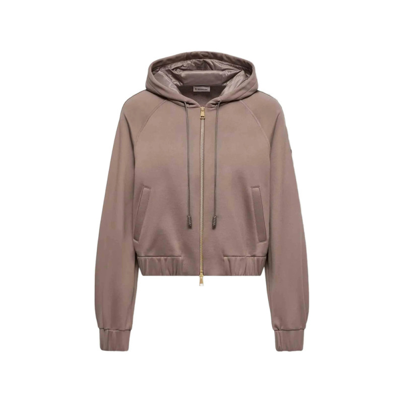 Moncler Logo-patch Zip-up Hoodie