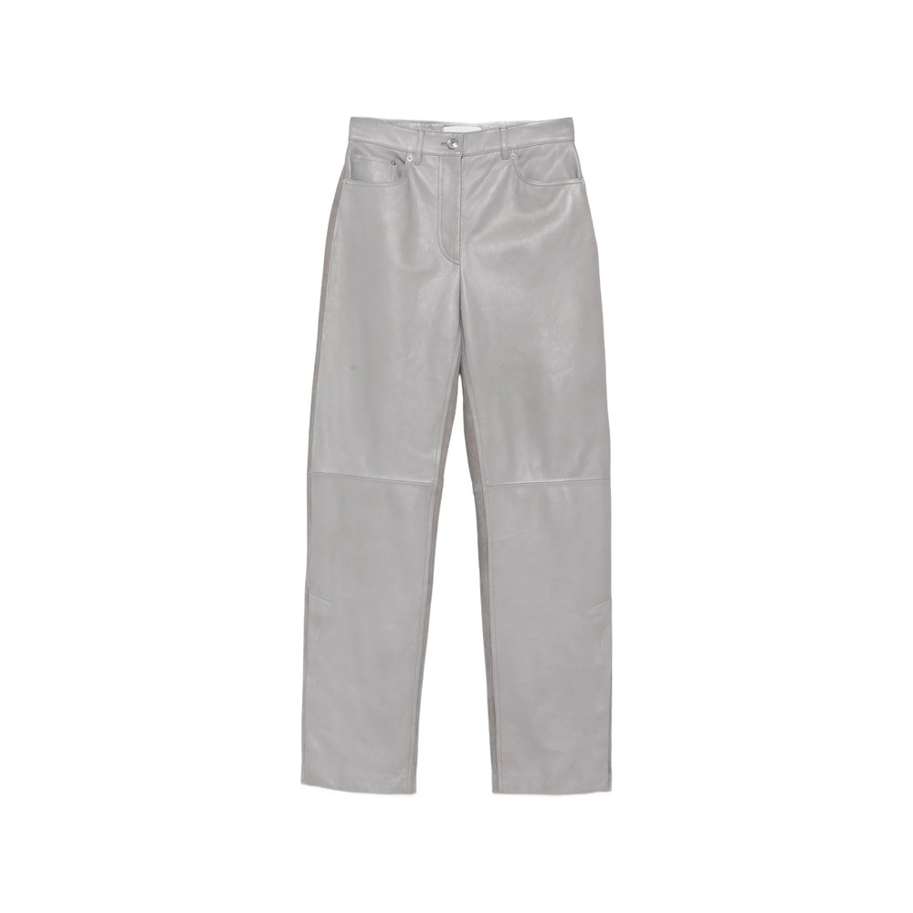 Sportmax Paneled Leather Trousers