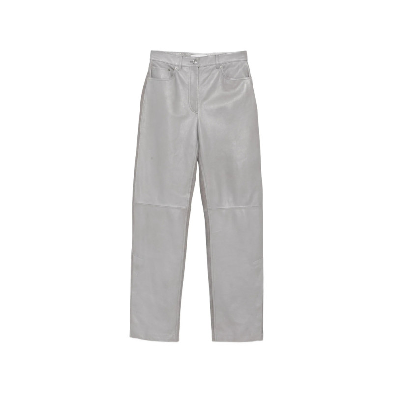 Sportmax Paneled Leather Trousers