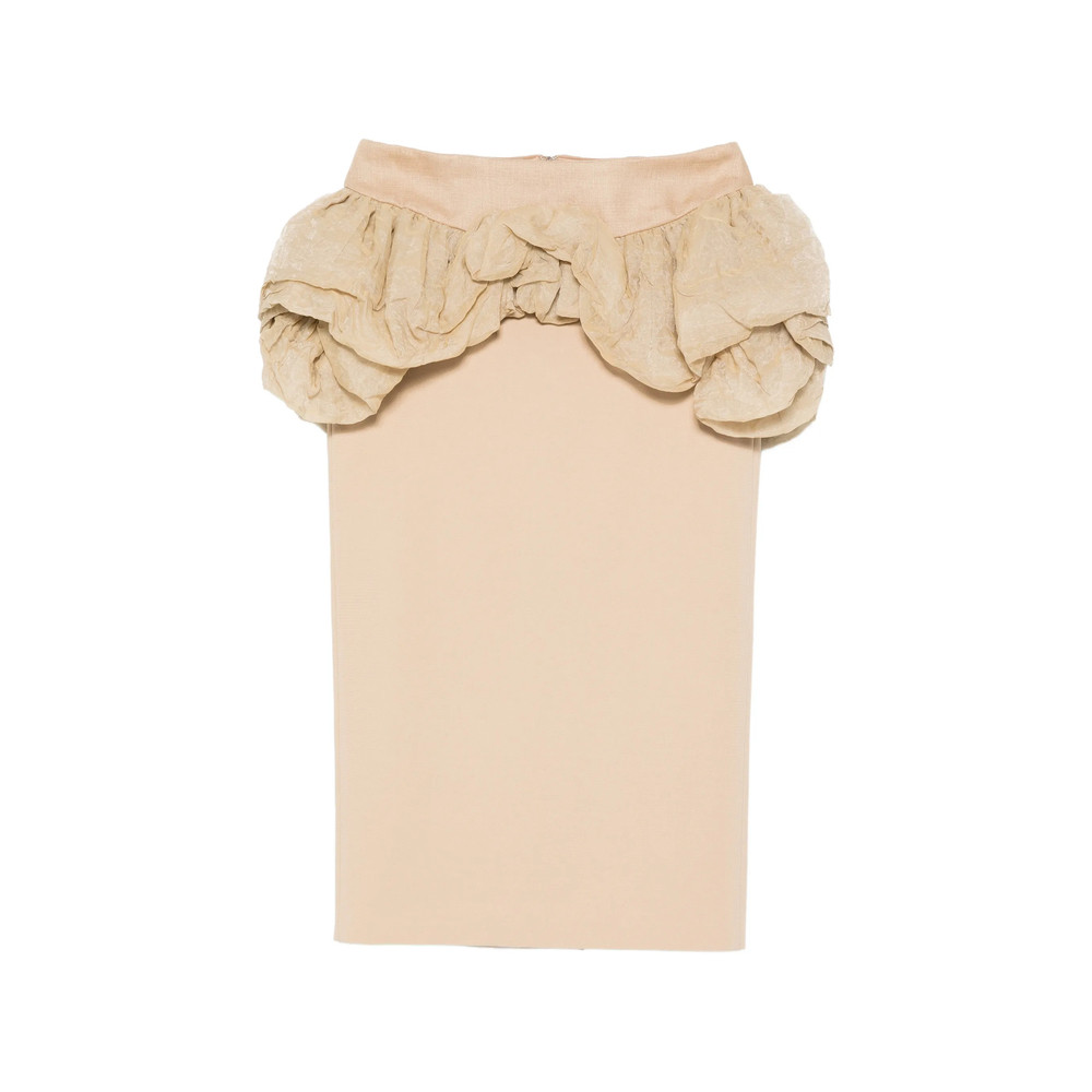 Max Mara Sbaccano Ruffled Midi Skirt