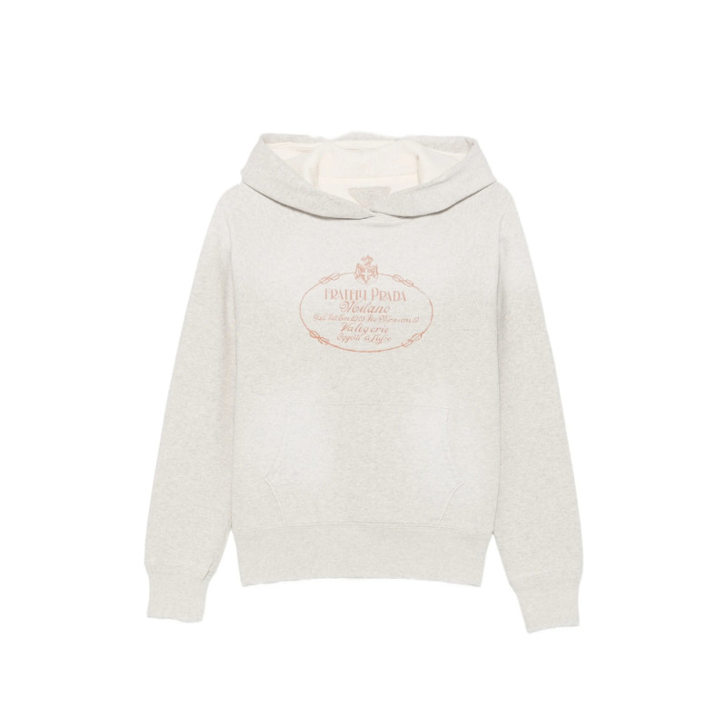 Prada Logo-print Hoodie