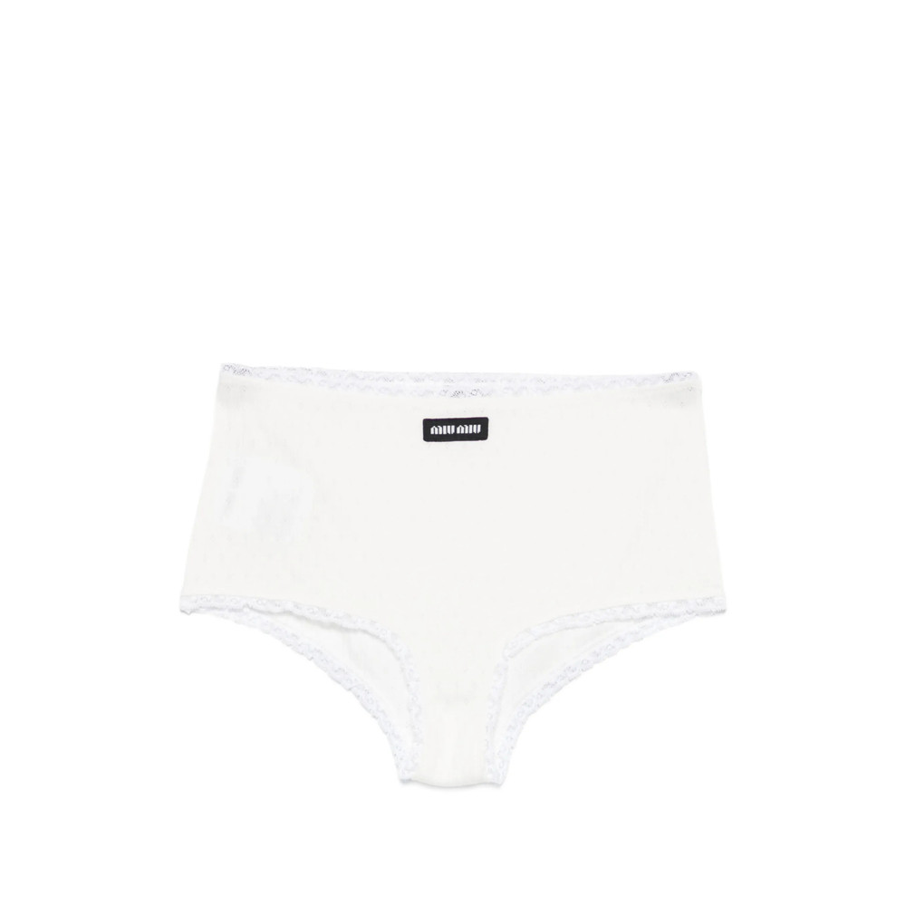 Miu Miu Lace-trim Brief