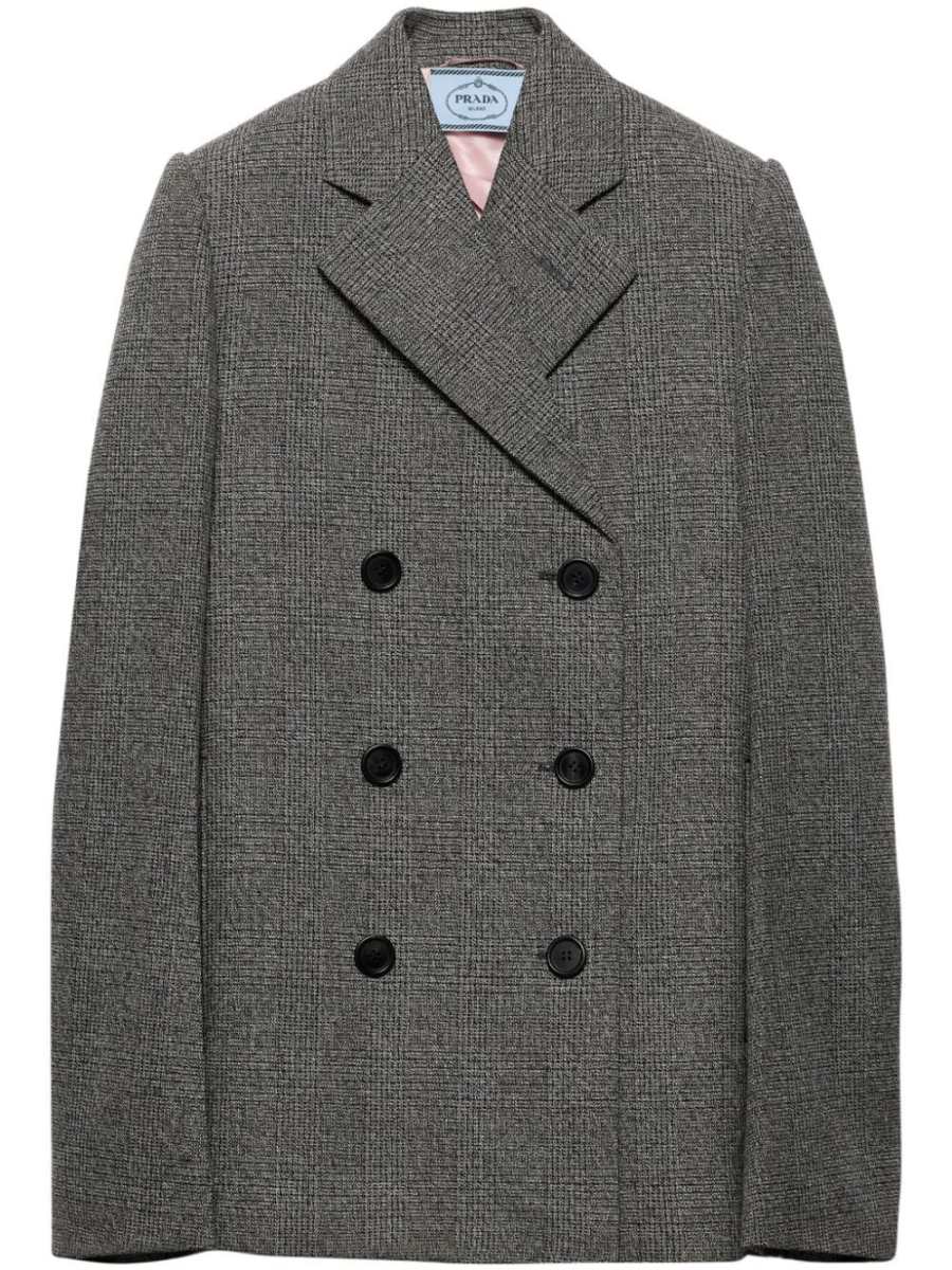Prince of Wales checked blazer
