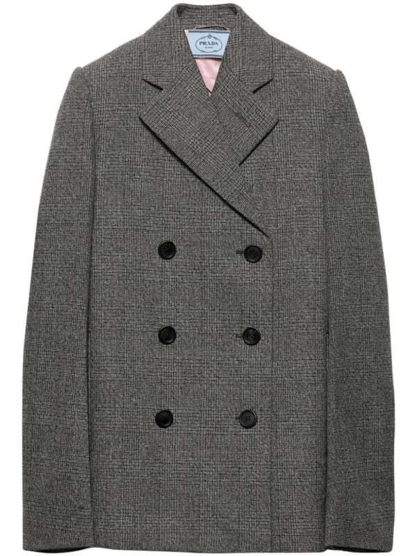 Prince of Wales checked blazer