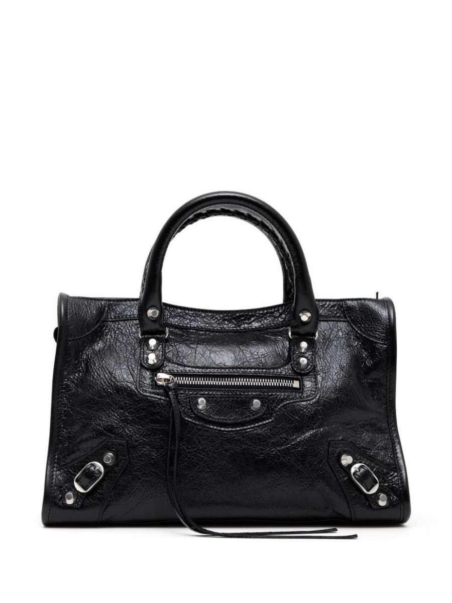 small Le City leather tote bag