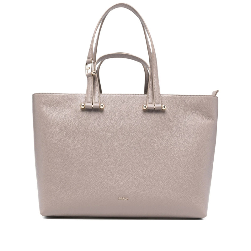 Furla Duetto Leather Tote Bag