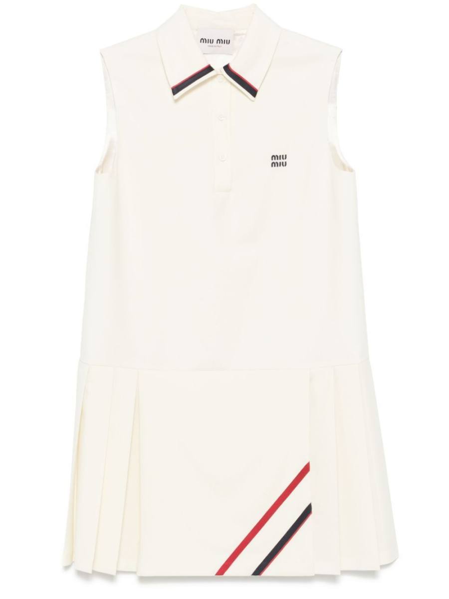 pleated shirt dress