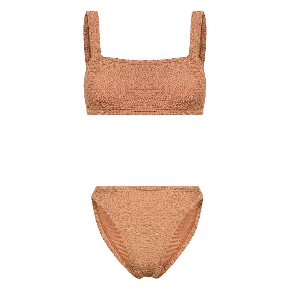 Hunza G Xandra Crinkle-effect Bikini