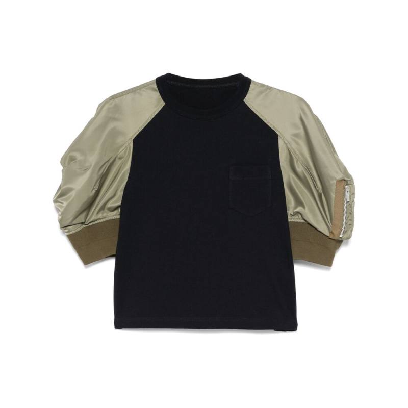 Sacai Panelled T-shirt