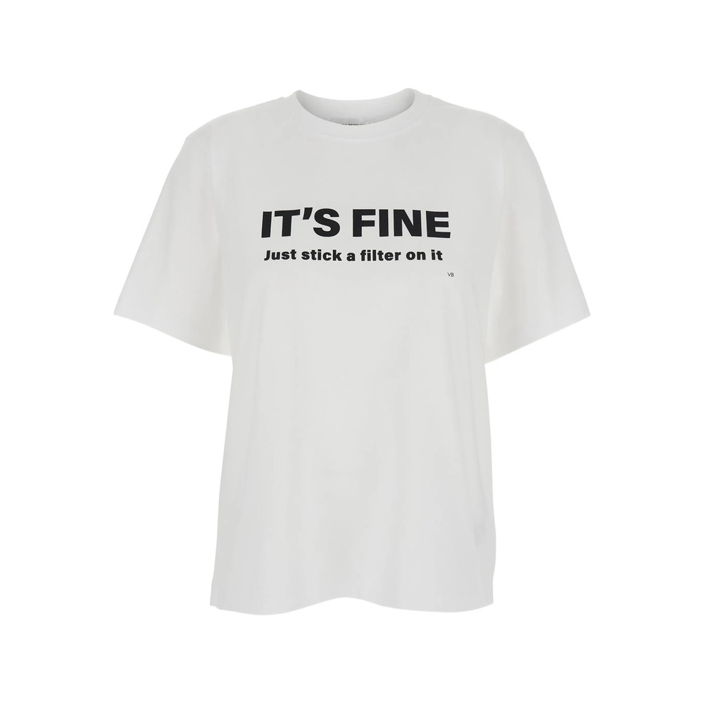 Victoria Beckham Slogan T-shirt