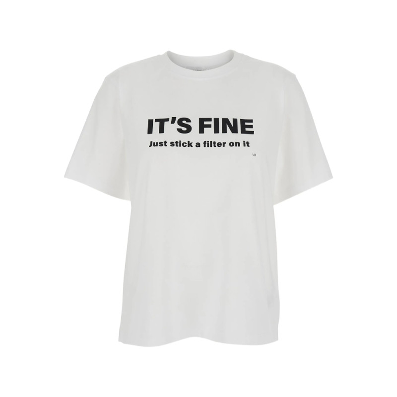 Victoria Beckham Slogan T-shirt