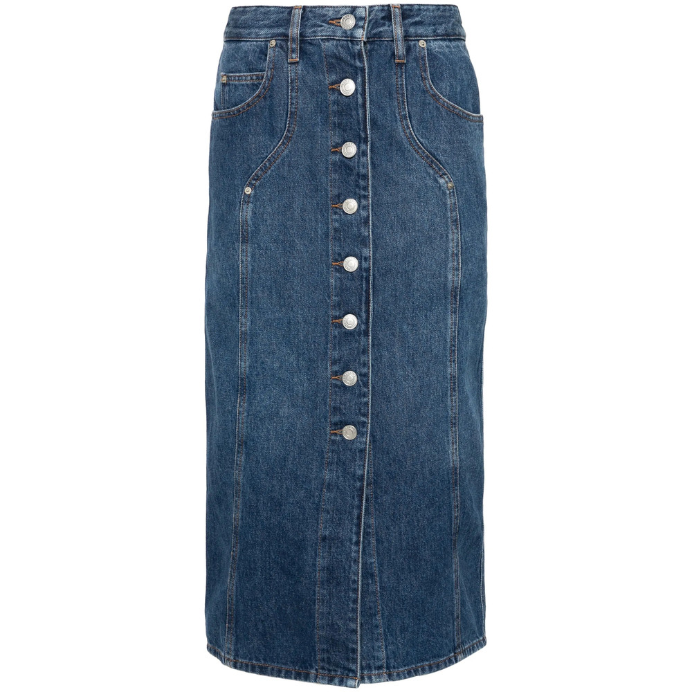 Marant Étoile Vandy Denim Midi Skirt