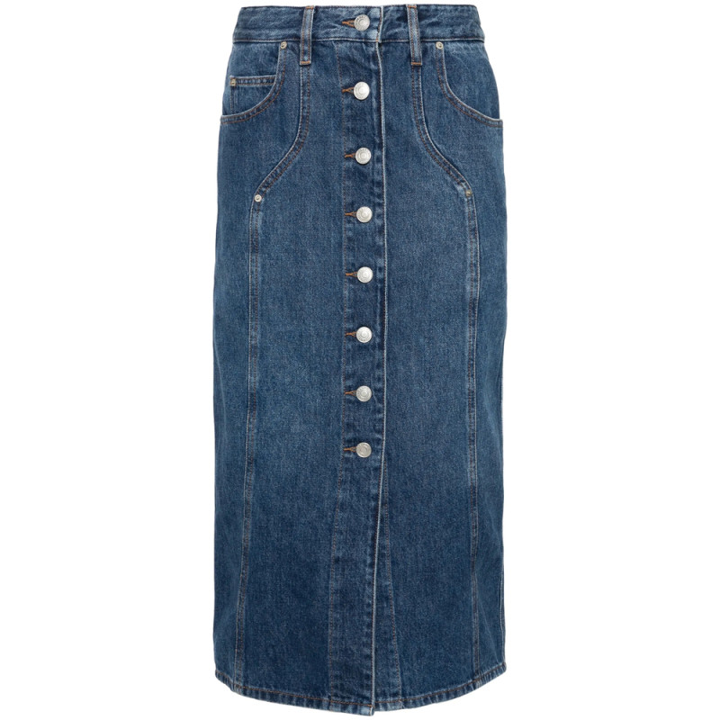 Marant Étoile Vandy Denim Midi Skirt