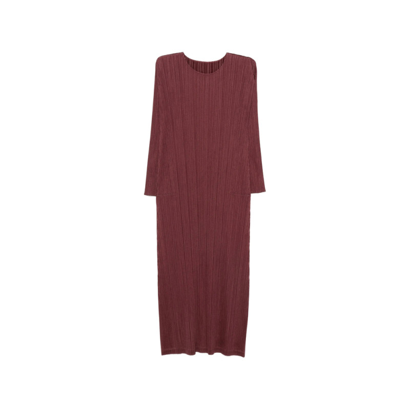 Pleats Please Pleated Midi Dress