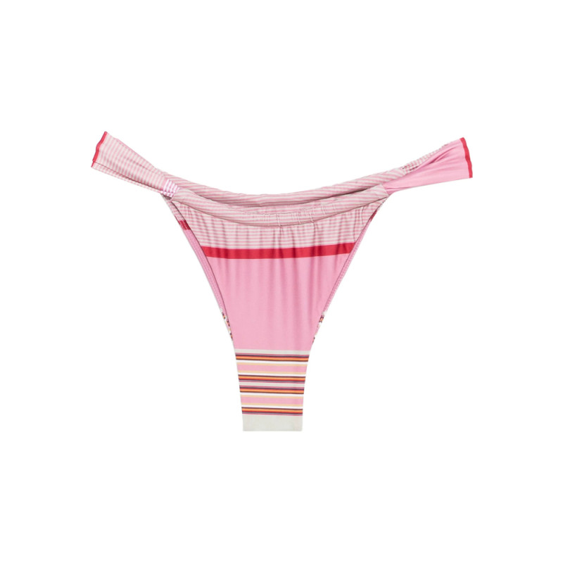 Faithfull The Brand Andez Striped Bikini Bottoms