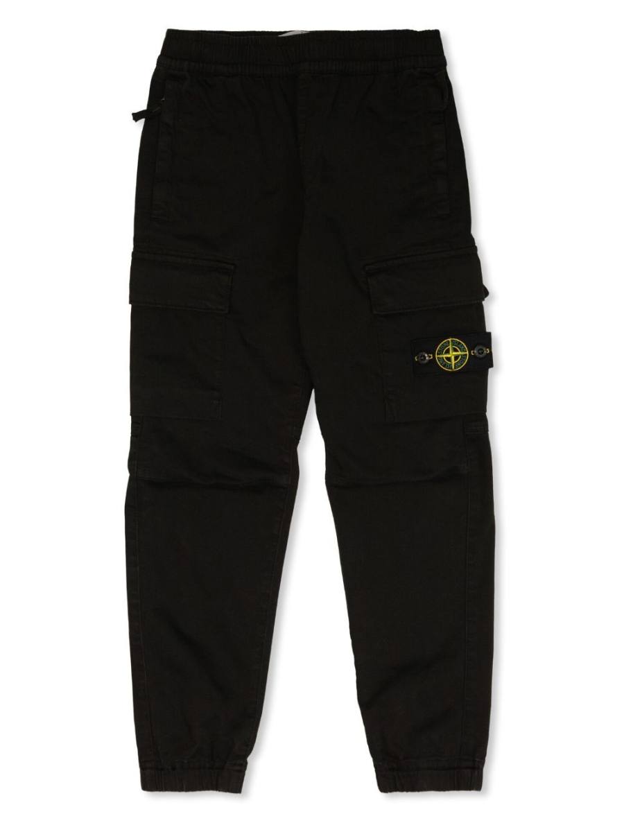 Compass-badge trousers
