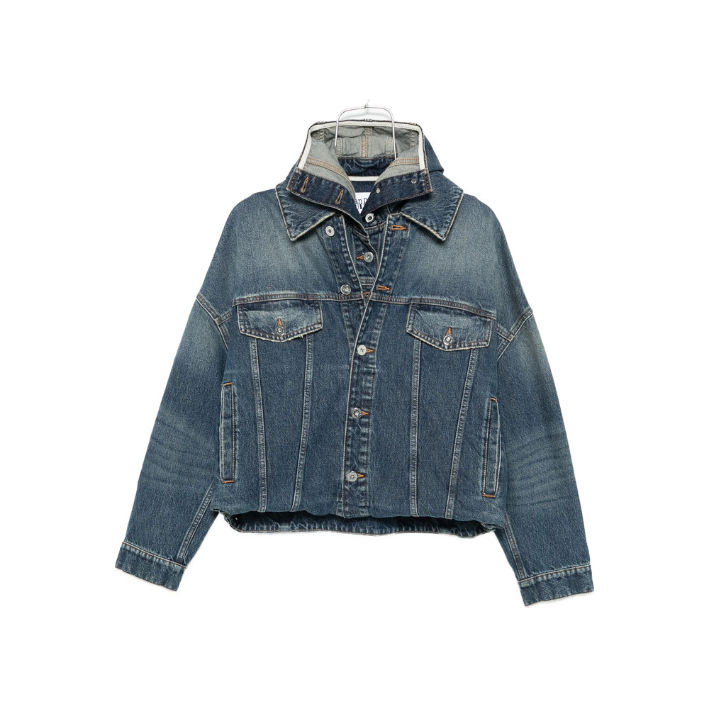 Jean Paul Gaultier Hooded Denim Jacket