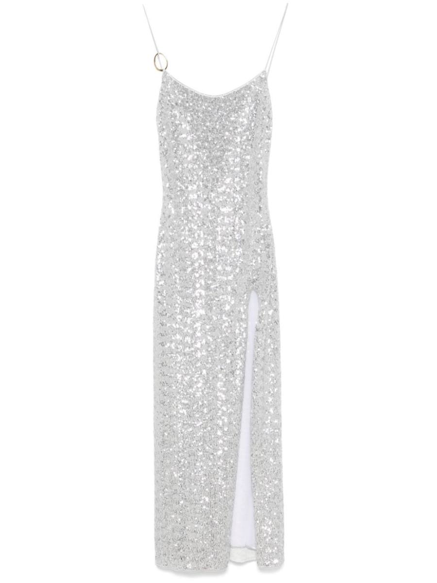 sequinned maxi dress