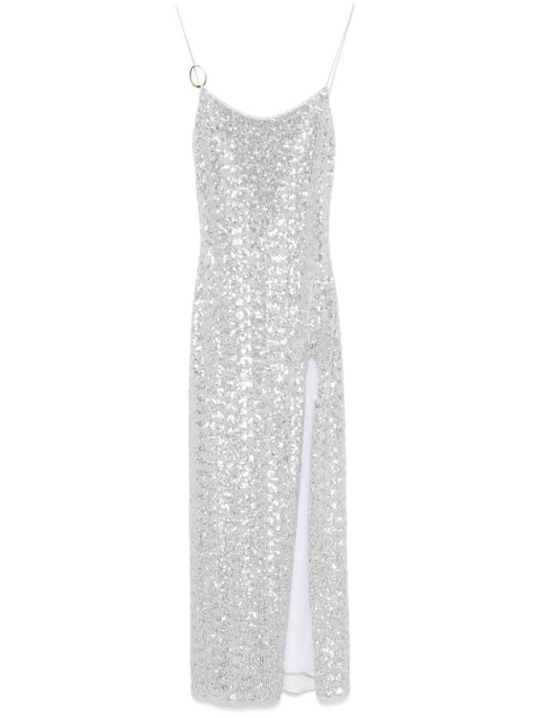 sequinned maxi dress