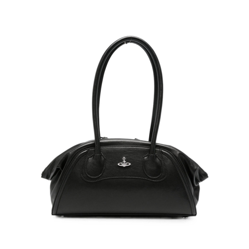 Vivienne Westwood Orb-plaque Leather Shoulder Bag