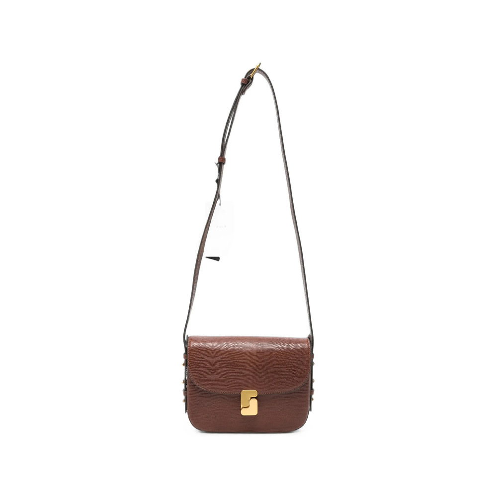 Soeur Bellissima Lizard-effect Leather Shoulder Bag