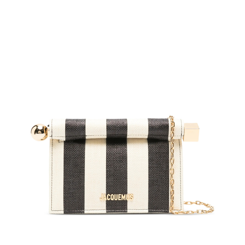 Jacquemus Striped Roll Mini Bag