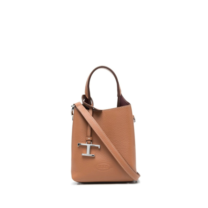 Tod's Logo-plaque Tote Bag