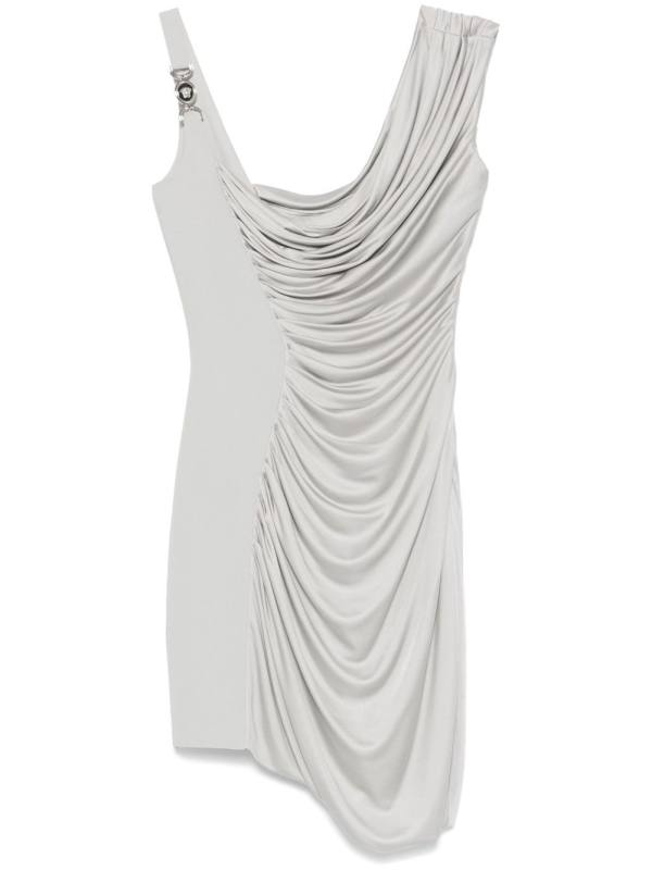 Medusa Head-plaque mini dress