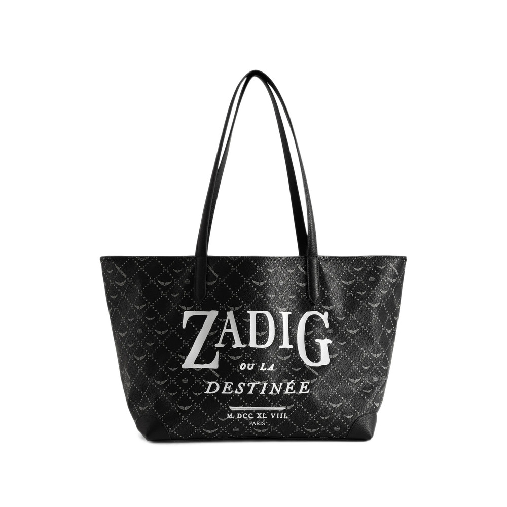 Zadig & Voltaire Z Shopper XL Monogram Book Tag Bag