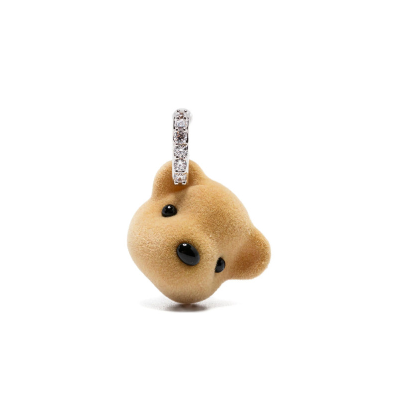 Yvmin Crystal-embellished Bear Earrings