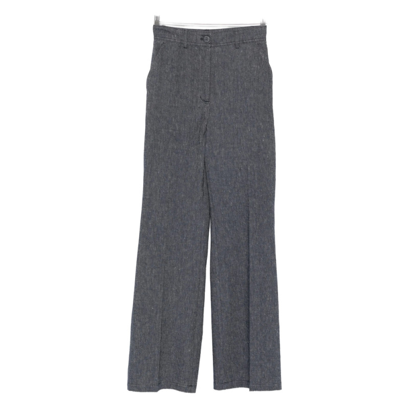 Mark Kenly Domino Tan Button-fly Trousers