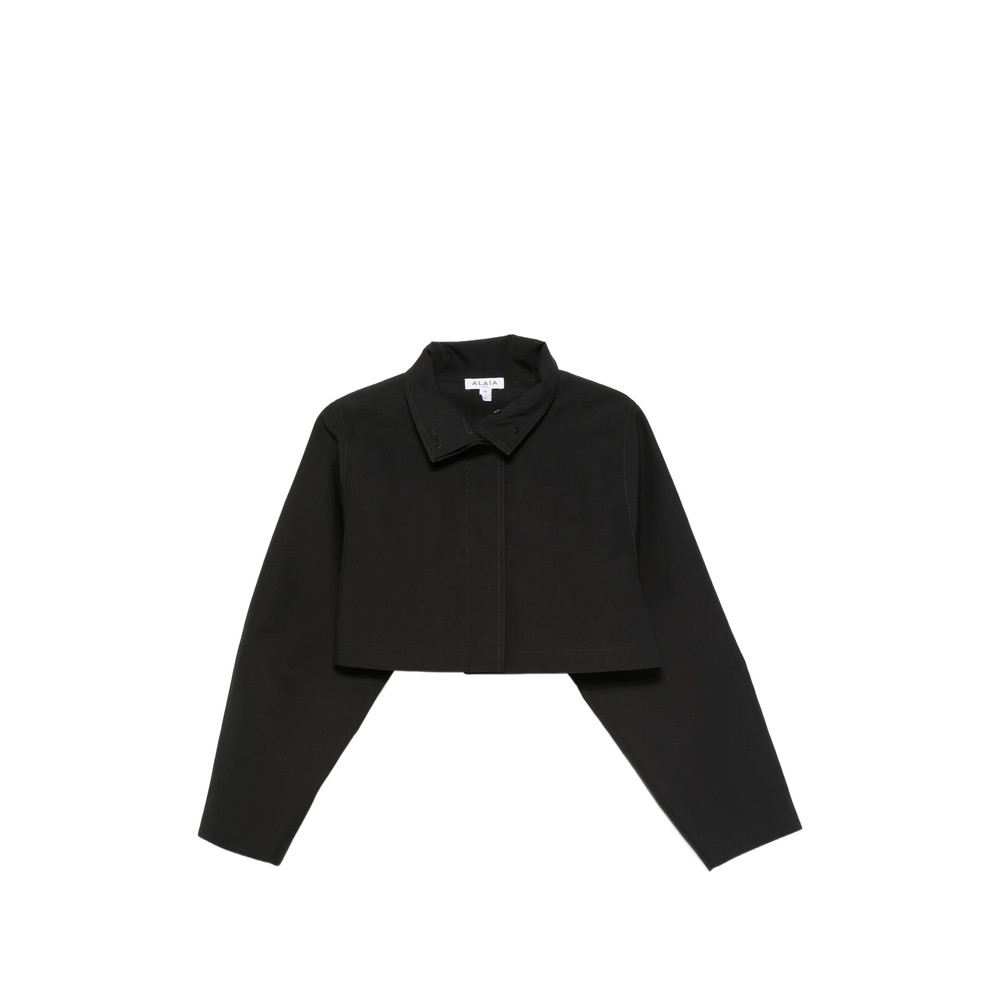 Alaïa High-neck Cropped Jacket