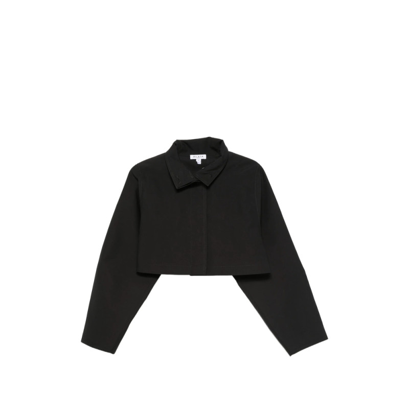Alaïa High-neck Cropped Jacket