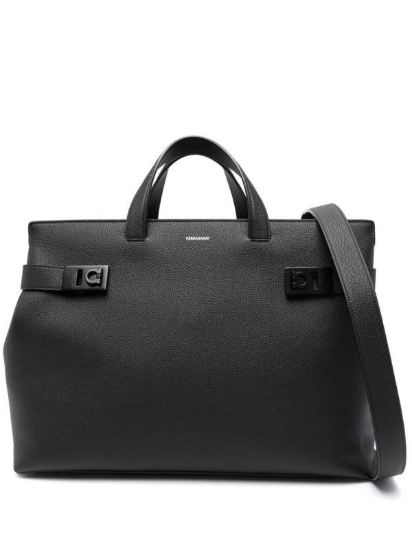 leather tote bag