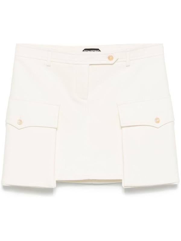 cotton mini skirt
