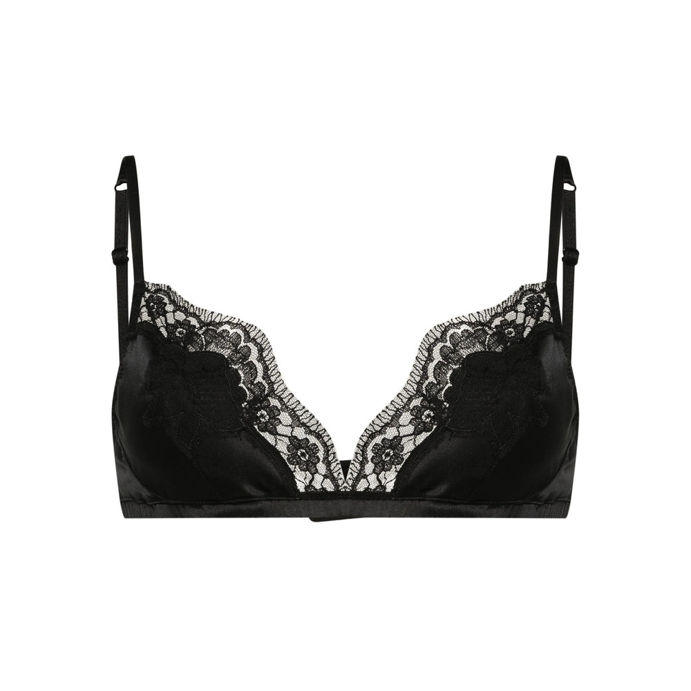 Dolce & Gabbana Lace-panel Bralette