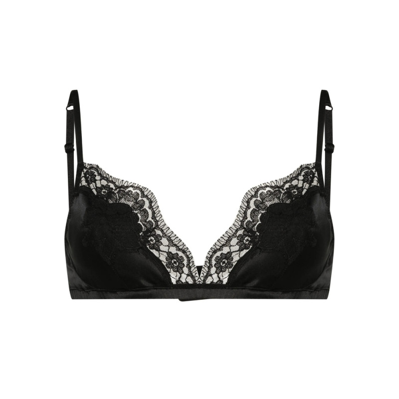 Dolce & Gabbana Lace-panel Bralette