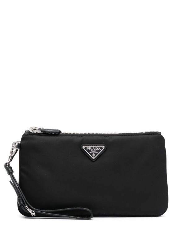 Re-Nylon partitioned clutch