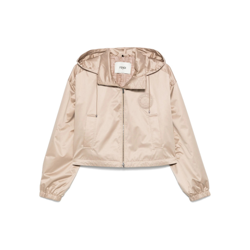 Fendi Logo-patch Jacket