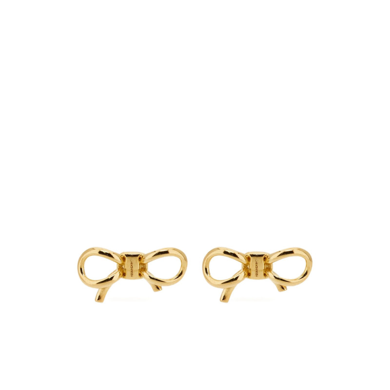 Ferragamo Bow-stud Earrings
