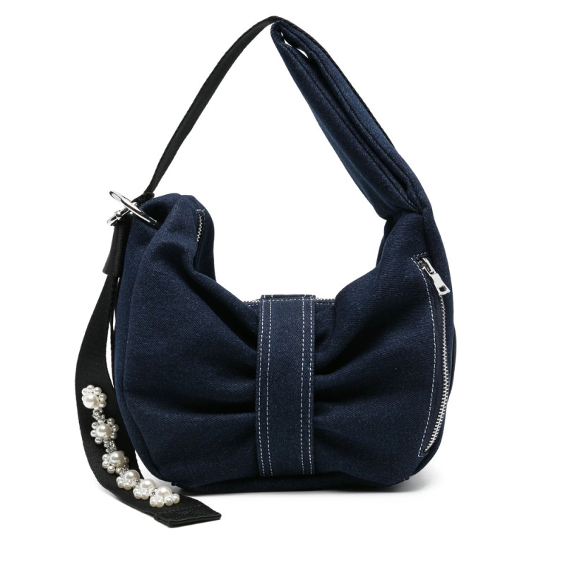 Simone Rocha Bow Pearl-embellished Shoulder Bag