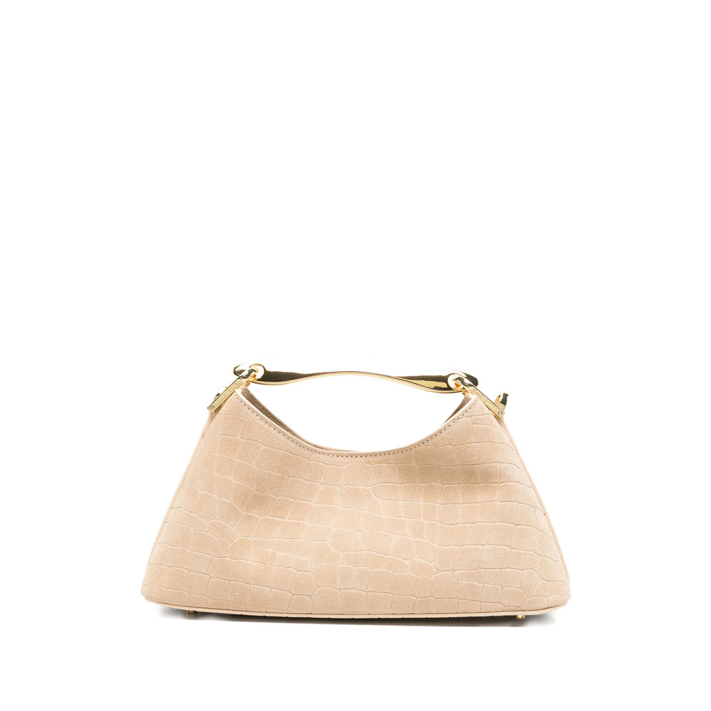Elleme Mini Boomerang Croc-effect Tote Bag
