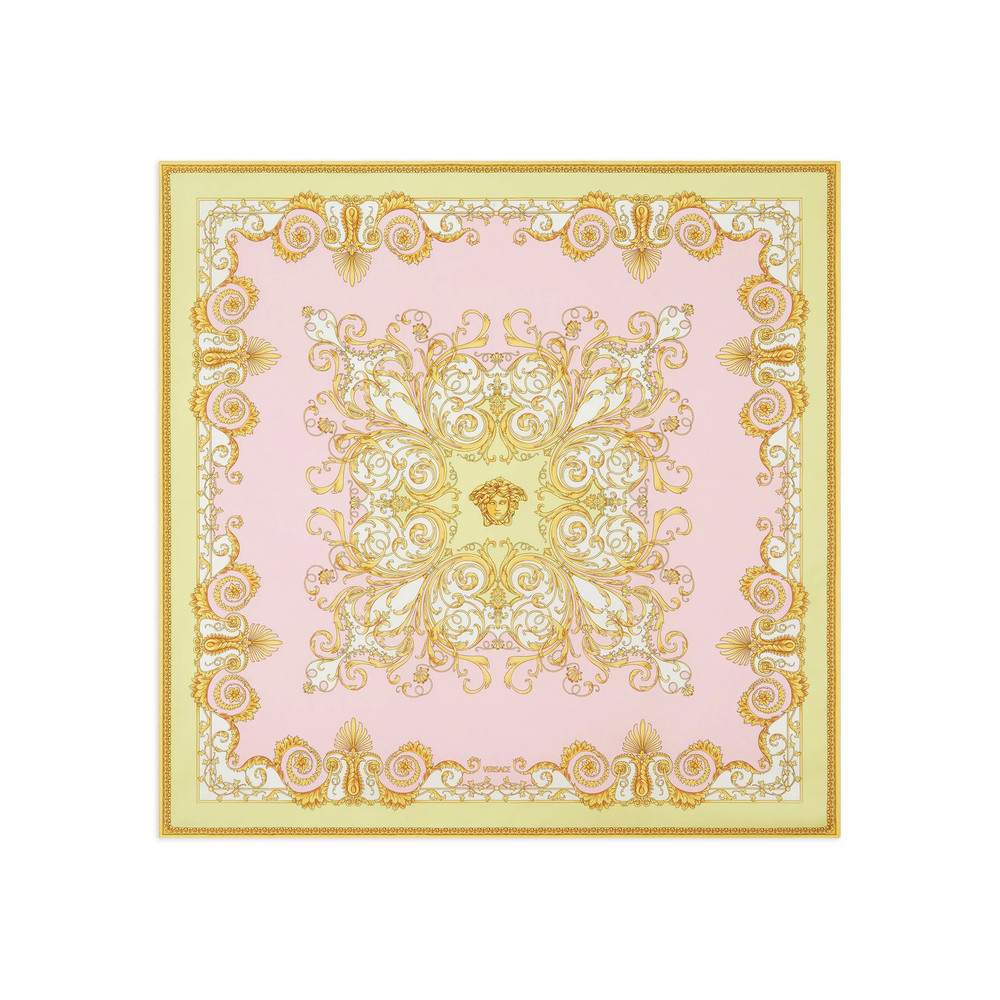 Versace Spring Barocco Printed Silk Scarf