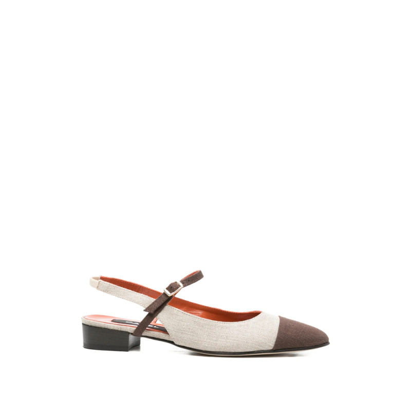 Carel Paris Oceano 26 Toe-cap Flat Pumps