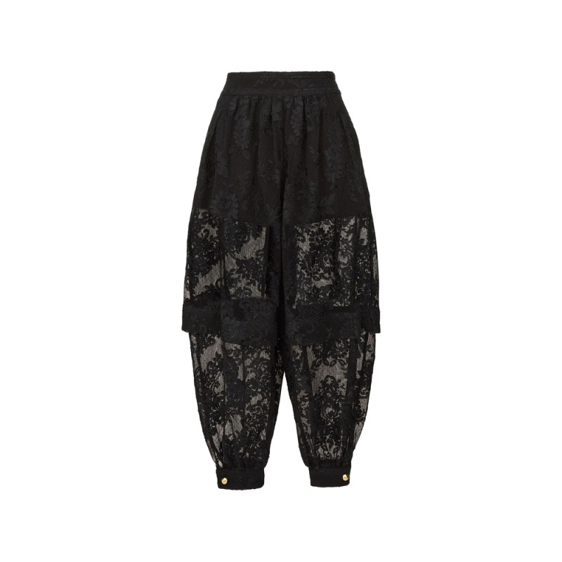 Zimmermann Luna Guipure-lace Harem Pants