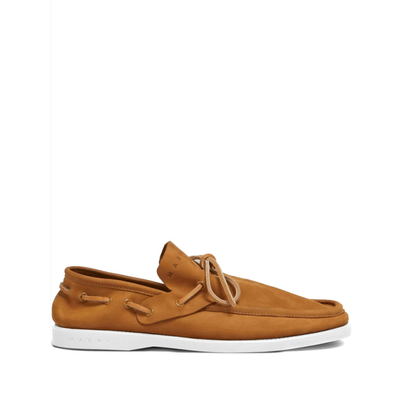 Marni Suede Boat Shoes