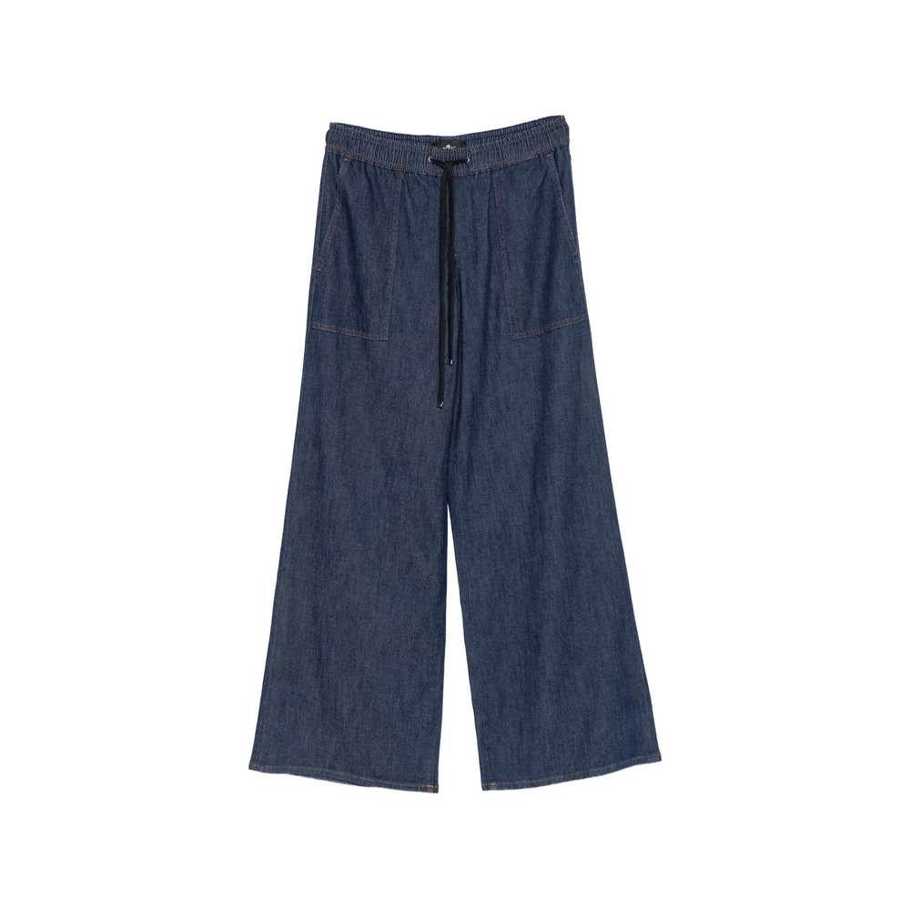 7 For All Mankind Halona Wide-leg Jeans