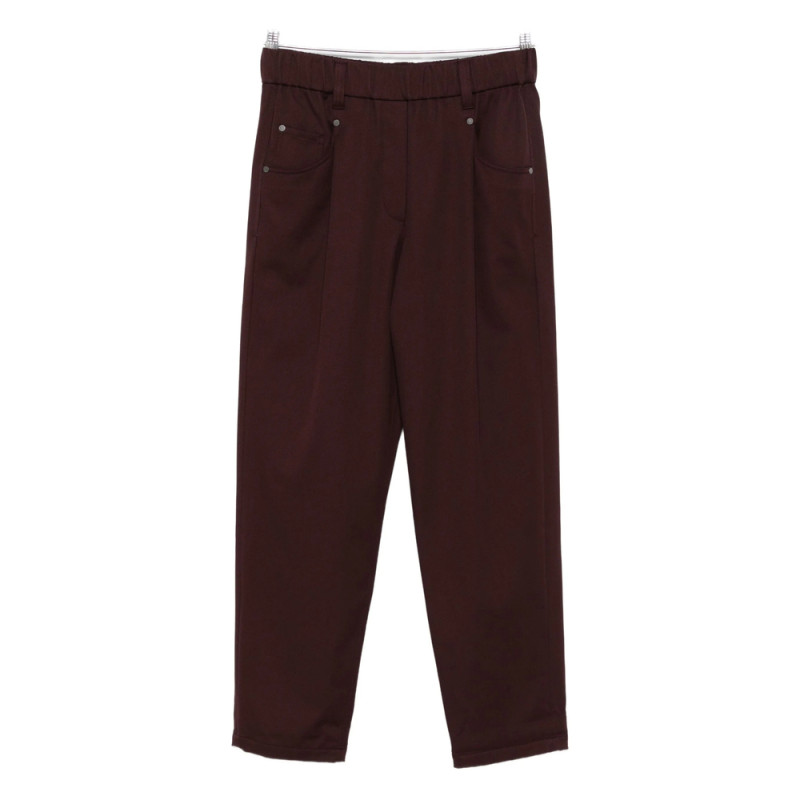 Brunello Cucinelli Elasticated-waist Pocket Trousers